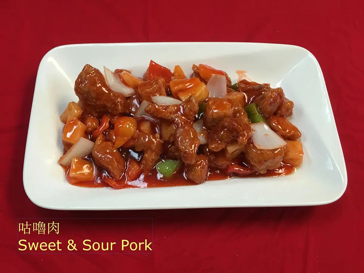 Lee-Cafe-Chinese-Restaurant-Sweet&Sour-Pork-Fort-Mill Sweet & Sour Pork at Lee Cafe, a Chinese Restaurant in Fort Mill